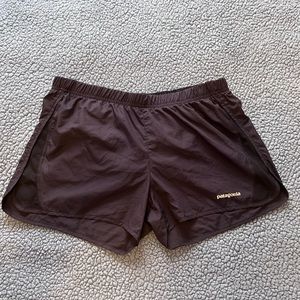 Patagonia Womens Strider Shorts, Medium, Black